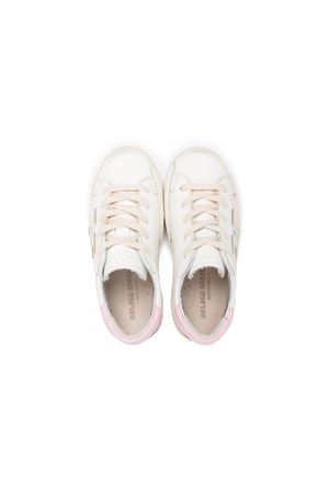 sneakers in pelle bianco GOLDEN GOOSE KIDS | GYF00102F00466211531
